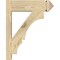 Ekena Millwork Balboa Rough Sawn Arts and Crafts Outlooker, Douglas Fir, 6"W x 18"D x 22"H OUT06X18X22BOA03RDF - alternate 4